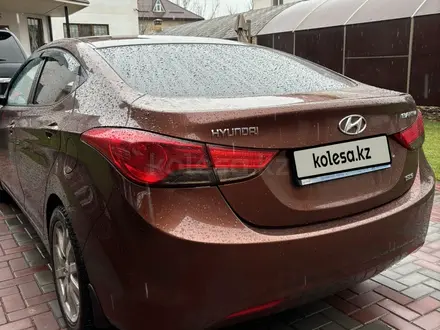 Hyundai Elantra 2013 года за 6 250 000 тг. в Алматы – фото 6