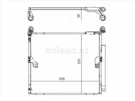 Радиатор кондиционера за 28 250 тг. в Шымкент