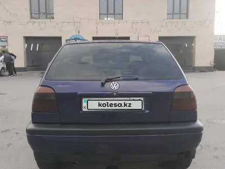 Volkswagen Golf 1997 года за 1 900 000 тг. в Тараз – фото 3