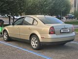 Volkswagen Passat 2001 года за 2 100 000 тг. в Астана – фото 5