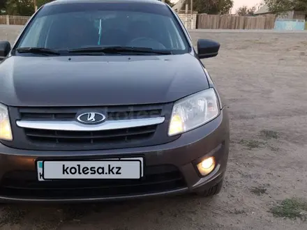 ВАЗ (Lada) Granta 2190 2015 года за 3 000 000 тг. в Актобе – фото 7