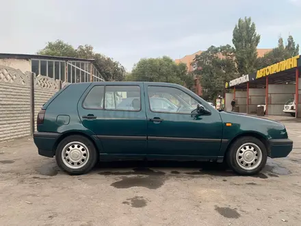 Volkswagen Golf 1994 года за 1 550 000 тг. в Тараз – фото 5