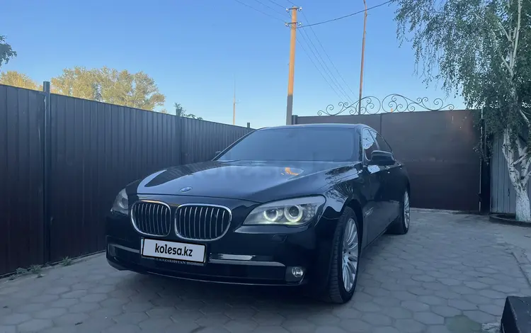 BMW 740 2009 года за 9 600 000 тг. в Астана