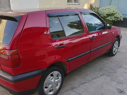 Volkswagen Golf 1994 года за 1 750 000 тг. в Тараз – фото 7