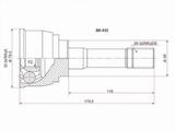 Шрус наружный , граната наружная за 10 400 тг. в Караганда