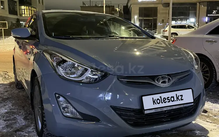 Hyundai Elantra 2015 годаүшін6 900 000 тг. в Астана