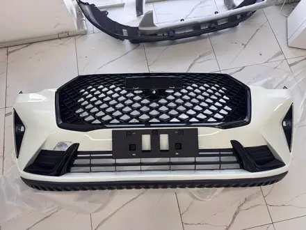Haval H6 передний бампер белый жемчуг за 50 000 тг. в Астана – фото 2