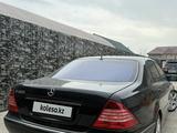 Mercedes-Benz S 600 2000 годаүшін5 000 000 тг. в Алматы – фото 2