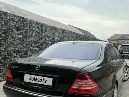 Mercedes-Benz S 600 2000 года за 5 000 000 тг. в Алматы – фото 2