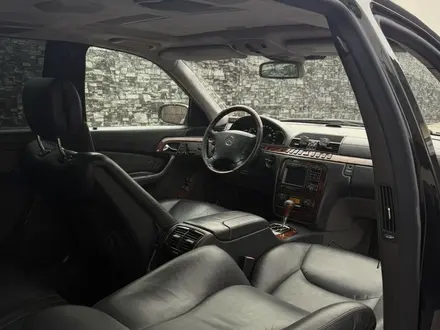 Mercedes-Benz S 600 2000 года за 5 000 000 тг. в Алматы – фото 5