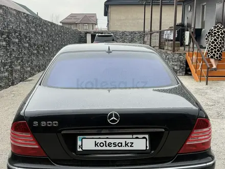 Mercedes-Benz S 600 2000 года за 5 000 000 тг. в Алматы – фото 6