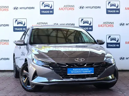 Hyundai Elantra 2021 года за 9 300 000 тг. в Алматы – фото 3