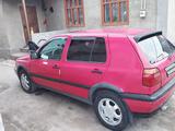 Volkswagen Golf 1992 года за 1 500 000 тг. в Шу – фото 2