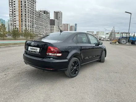 Volkswagen Polo 2018 года за 6 400 000 тг. в Астана – фото 4