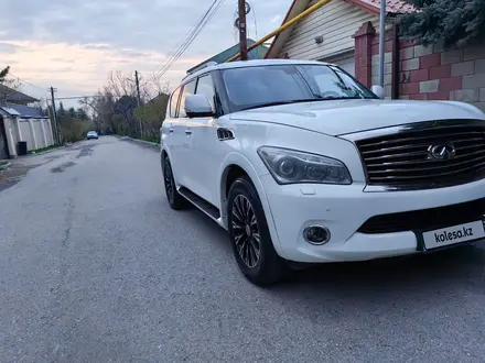 Infiniti QX56 2013 года за 13 800 000 тг. в Алматы – фото 2