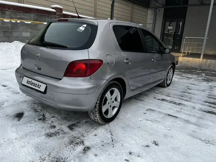 Peugeot 307 2004 года за 2 200 000 тг. в Алматы – фото 13