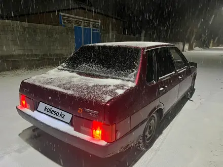 ВАЗ (Lada) 21099 2004 года за 1 800 000 тг. в Шымкент – фото 4