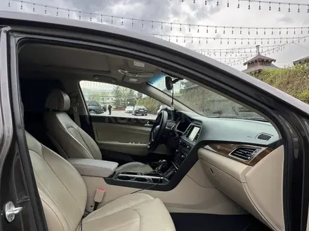 Hyundai Sonata 2016 года за 6 900 000 тг. в Алматы – фото 9