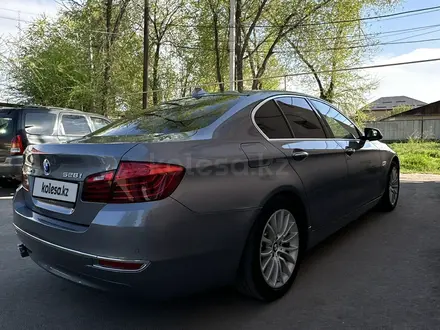 BMW 528 2014 года за 10 800 000 тг. в Алматы – фото 3