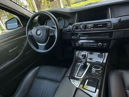 BMW 528 2014 года за 10 800 000 тг. в Алматы – фото 42