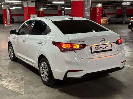 Hyundai Accent 2018 года за 6 900 000 тг. в Тараз – фото 6