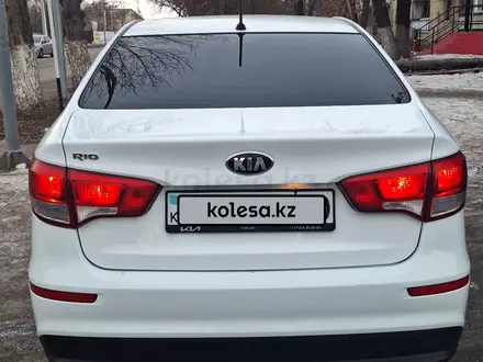 Kia Rio 2015 года за 5 900 000 тг. в Костанай – фото 6