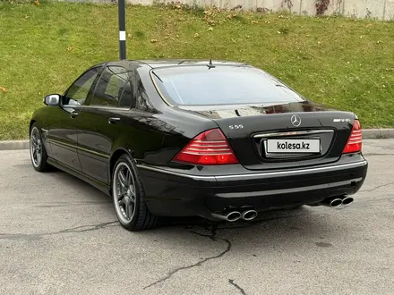 Mercedes-Benz S 55 2002 года за 10 300 000 тг. в Алматы – фото 10