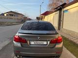 BMW 528 2012 года за 8 000 000 тг. в Шымкент – фото 3