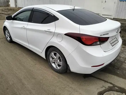 Hyundai Elantra 2014 года за 3 990 000 тг. в Жезказган – фото 4