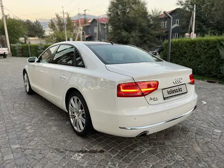 Audi A8 2012 года за 11 400 000 тг. в Алматы – фото 4