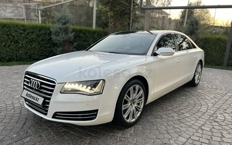 Audi A8 2012 годаүшін11 400 000 тг. в Алматы