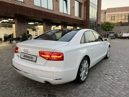 Audi A8 2012 года за 11 400 000 тг. в Алматы – фото 6