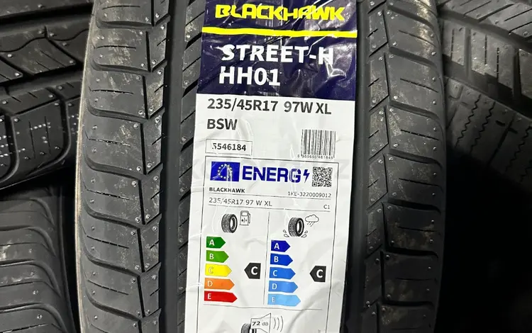 235/45R17 BlackHawk износостойкие, мягкие, новые шины.2 линейка шин SAILUNүшін26 000 тг. в Астана