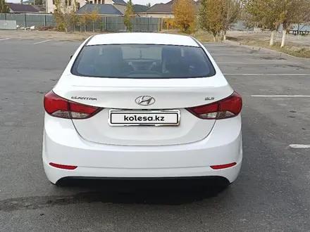 Hyundai Elantra 2016 года за 7 500 000 тг. в Кызылорда – фото 2