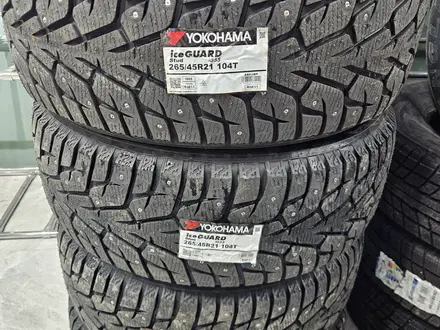 Шины Yokohama 265/45R21 шип за 930 000 тг. в Астана – фото 3