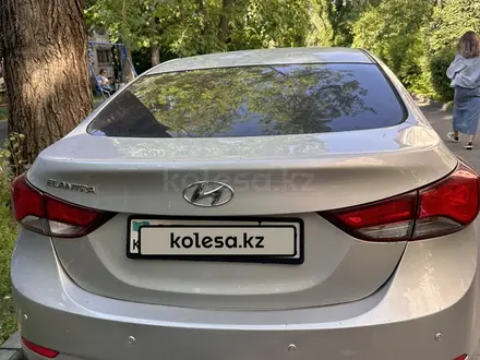 Hyundai Elantra 2015 года за 6 400 000 тг. в Алматы – фото 11