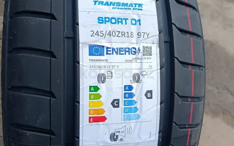 245/40/18 97Y Transmate Premium Tires Sport D1 за 25 000 тг. в Алматы