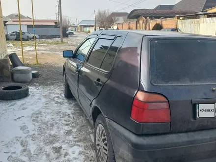 Volkswagen Golf 1992 года за 1 200 000 тг. в Тараз – фото 4