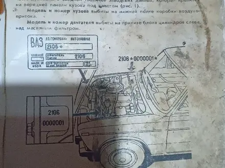 ВАЗ (Lada) 2106 1985 года за 950 000 тг. в Костанай – фото 8