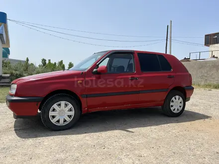 Volkswagen Golf 1993 года за 900 000 тг. в Жетысай – фото 2