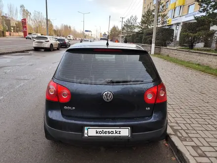 Volkswagen Golf 2008 года за 4 100 000 тг. в Астана – фото 5