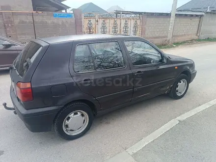 Volkswagen Golf 1993 года за 900 000 тг. в Шымкент – фото 3