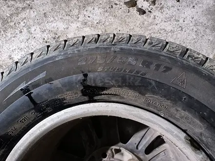 Шины 275/65 R17 — "Michelin Latitude X-Ice" (Канада), зимние, в о за 190 000 тг. в Астана – фото 9