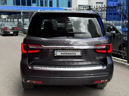 Infiniti QX80 2022 года за 29 900 000 тг. в Астана – фото 7