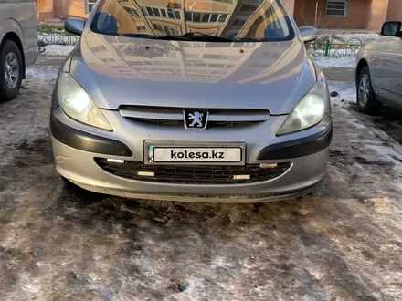 Peugeot 307 2004 года за 2 600 000 тг. в Астана – фото 2