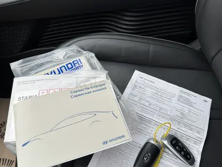 Hyundai Staria 2023 года за 23 700 000 тг. в Алматы – фото 25