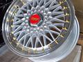 Литые диски BBS RS R16 4 100/114.3 7J ET 30 CV 73.1 Silver polished. за 280 000 тг. в Караганда – фото 3