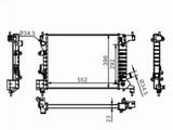 Радиатор Chevrolet Aveo 11-15/Cobalt 13-үшін17 800 тг. в Павлодар