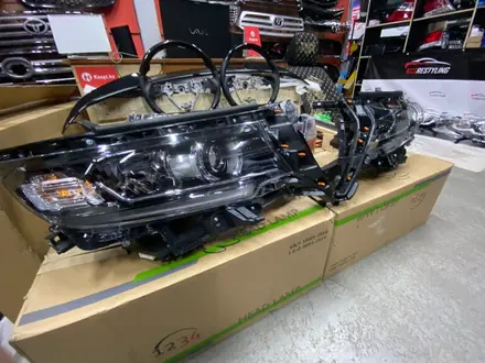 Фары Land Cruiser Prado 150 для 2017-2021гг LED с бегущими поворотниками за 160 000 тг. в Астана – фото 6