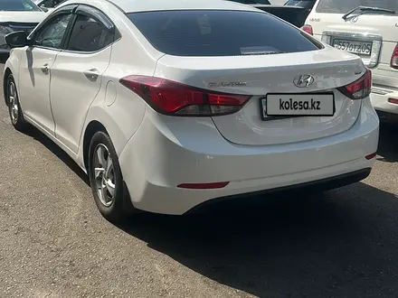 Hyundai Elantra 2015 года за 6 900 000 тг. в Алматы